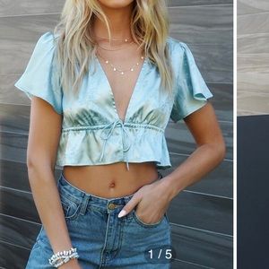 SHEIN Chinese floral top